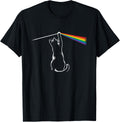 Playing with Light Cat Gift Men Kids Women Funny Cat T-Shirt